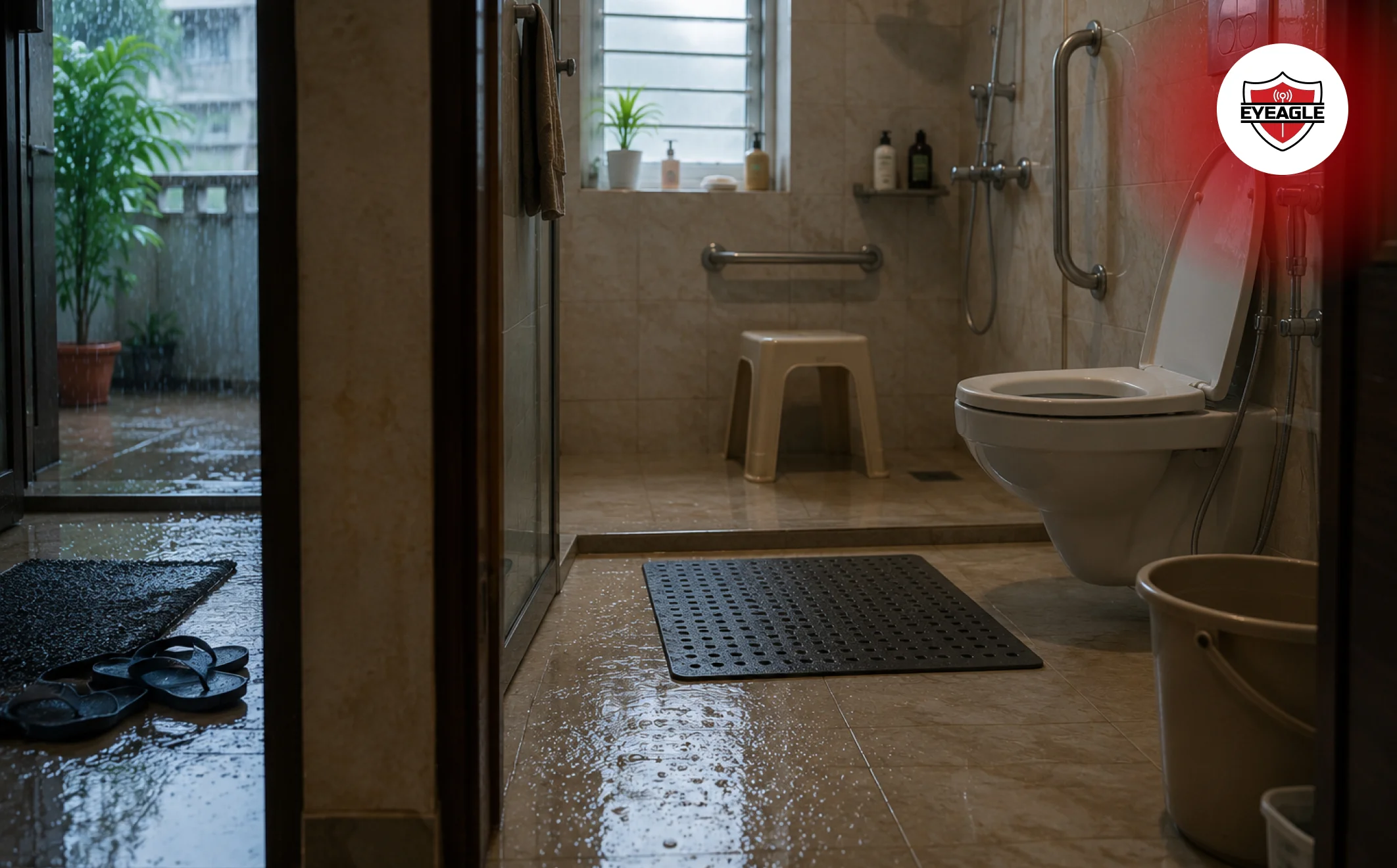 Monsoon Bathroom Safety Tips for Seniors | EyEagle