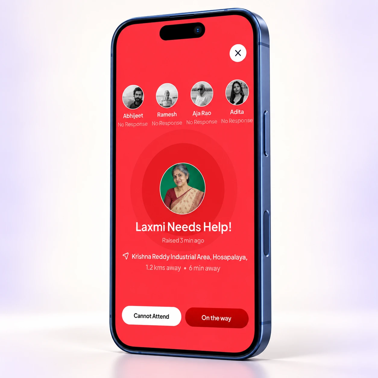 EyEagle alert visible on a phone beside the EyEagle Home Hub