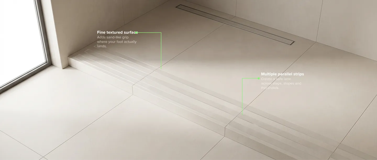 Bathroom floor